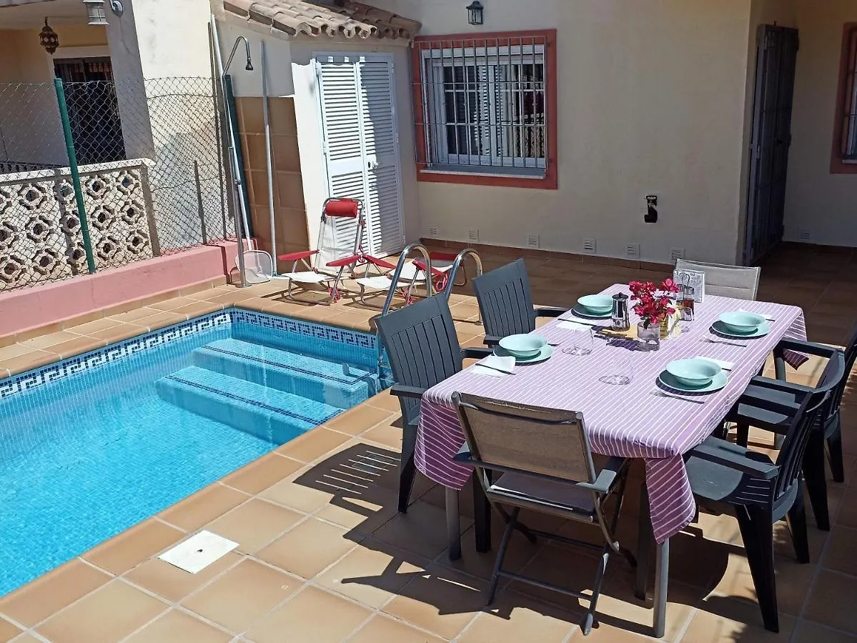 Casa Victoria. Adosado En Benajarafe. Villa